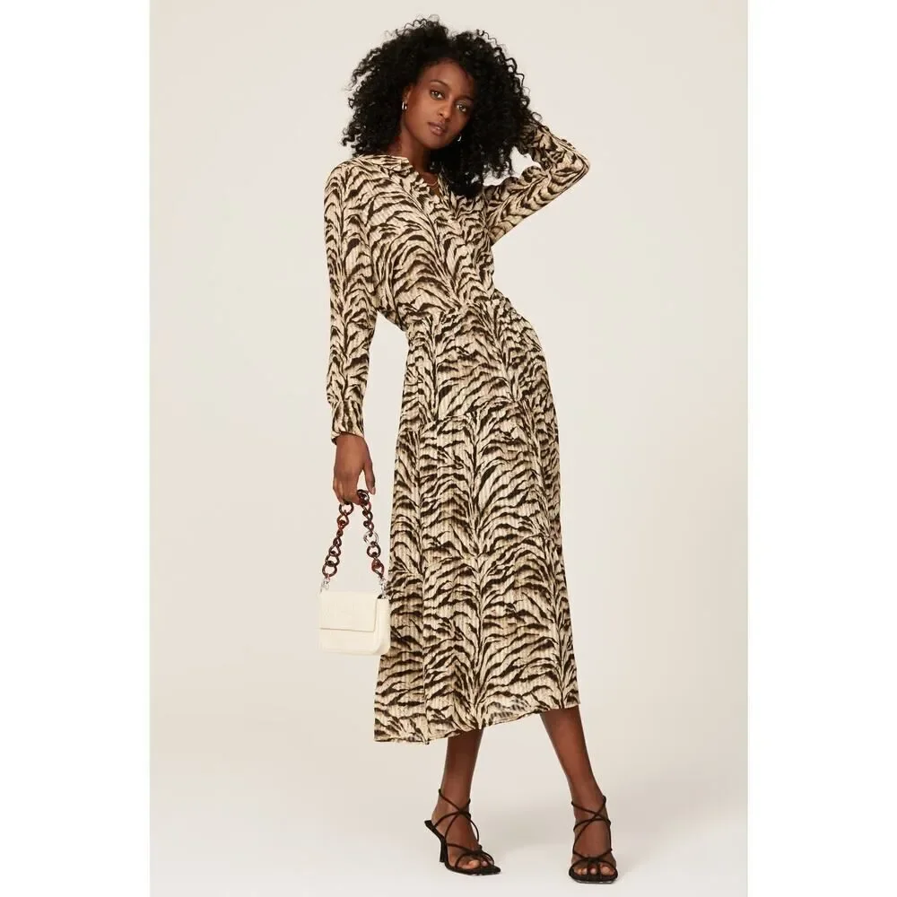 ba&sh Iva Zebra Print Skirt 🧡